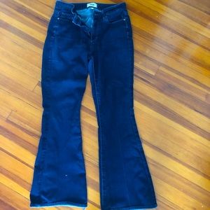 Dark blue, flare Paige jeans (size 28)